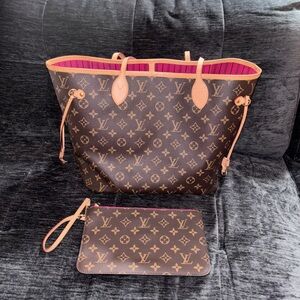 Louis Vuitton Monogram Tote Bag - Brown